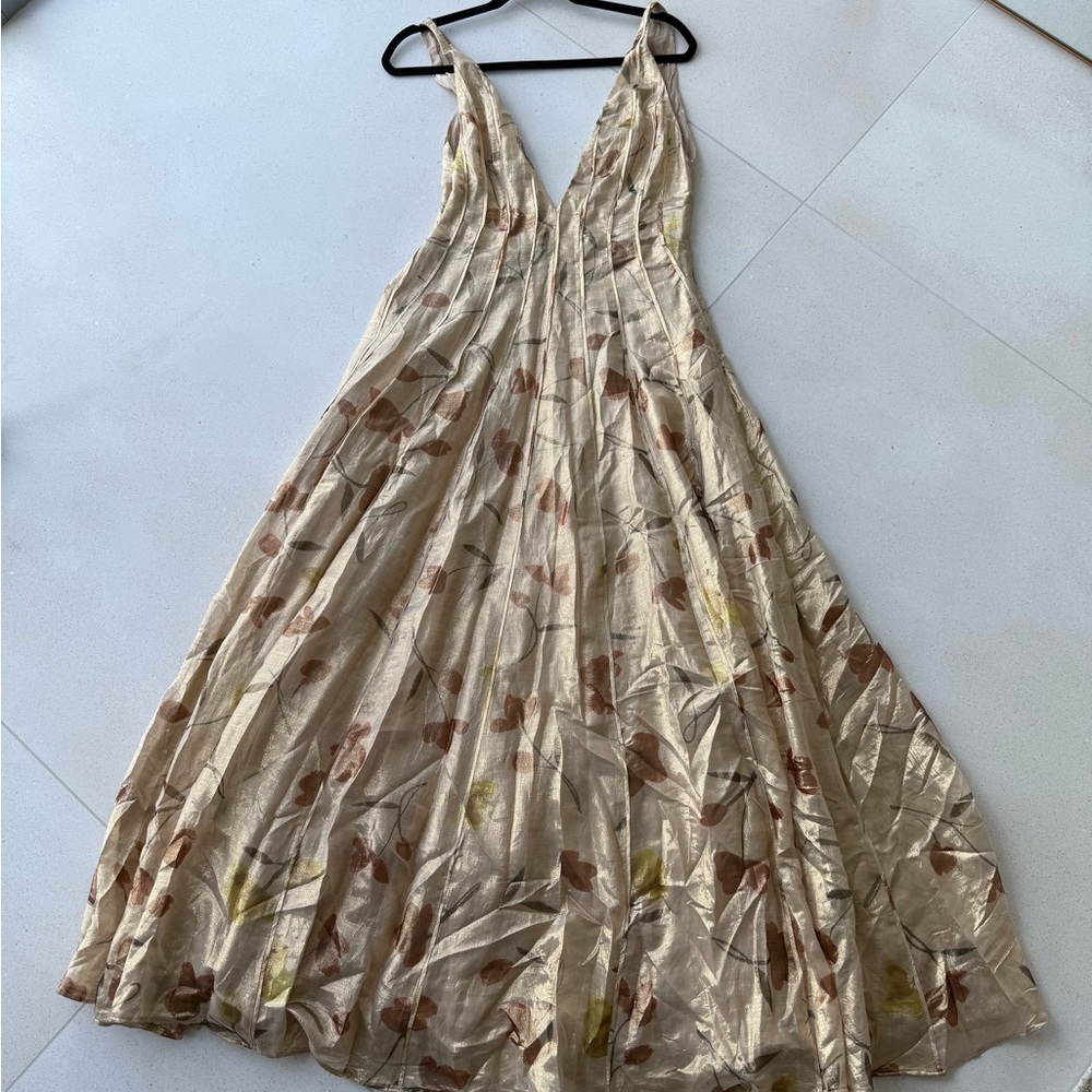 Elegant Floral Maxi Dress